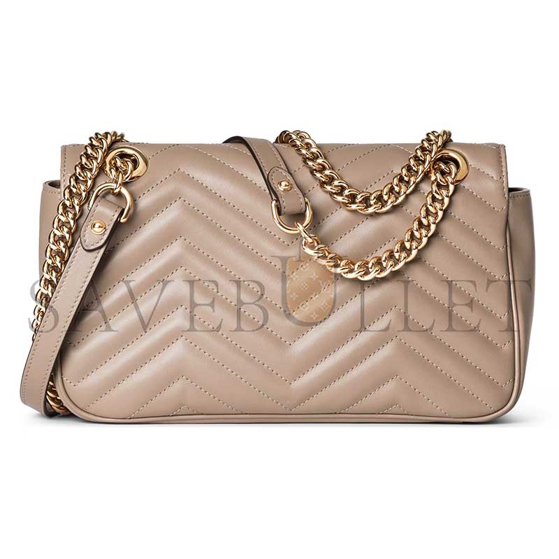GUCCI MARMONT SMALL MATELASSE SHOULDER BAG 443497 (26*15*7cm)